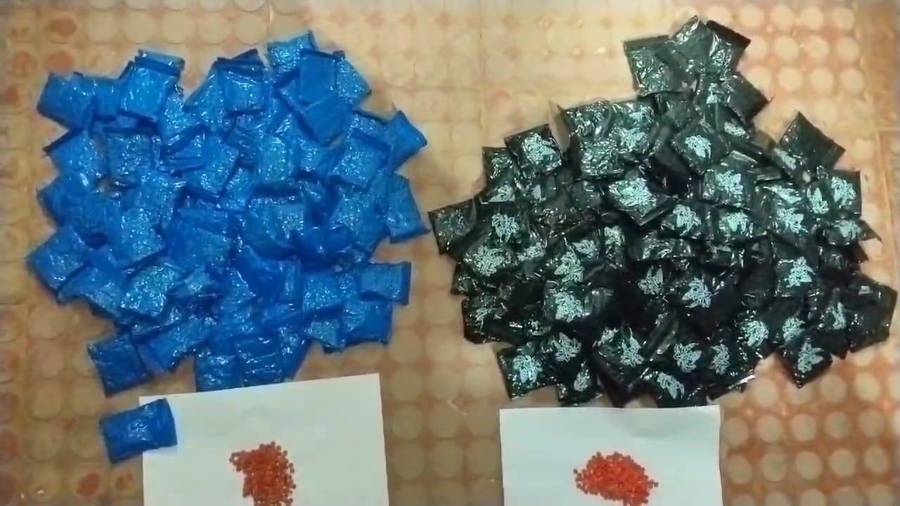 Yaba Tablets seized from Mumbai-Agartala Train at Jirania Tripura one held